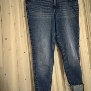 Edge Women's Cropped Denim Jeans